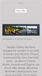 Mobile Screenshot of oregongallery.com